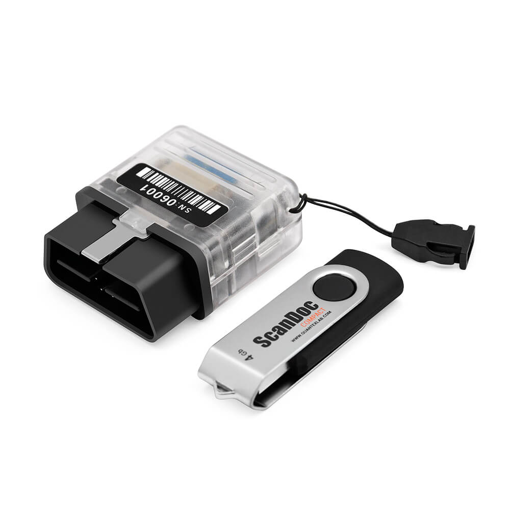 Автомобильный сканер ScanDoc Compact с USB флеш накопителем